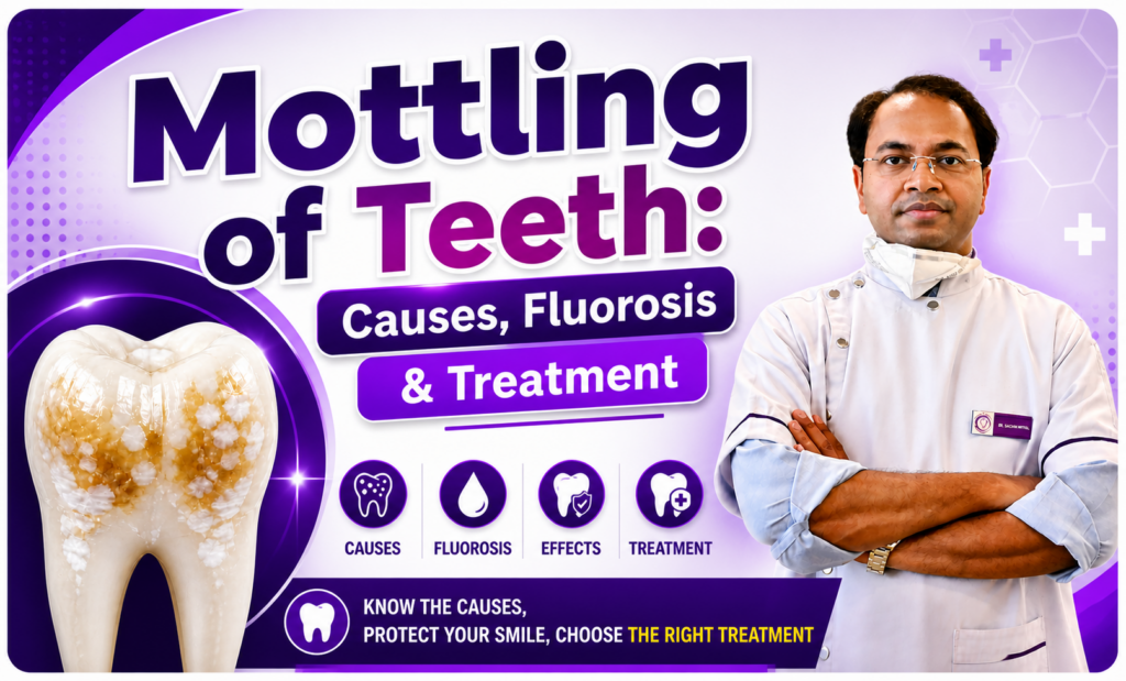 Mottling of Teeth: Causes, Fluorosis & Treatment